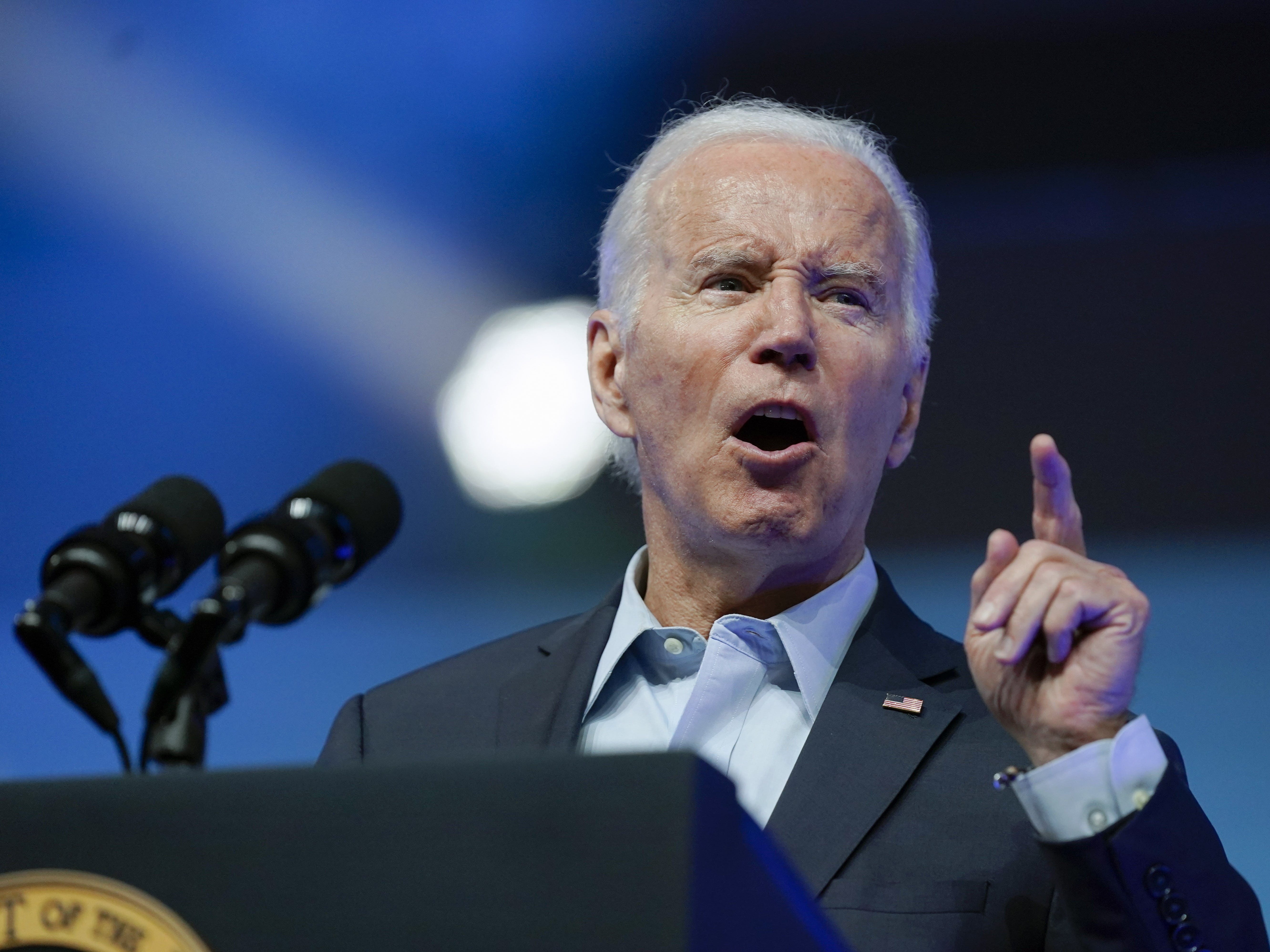 A Run of Strong Data Buoys Biden on the Economy